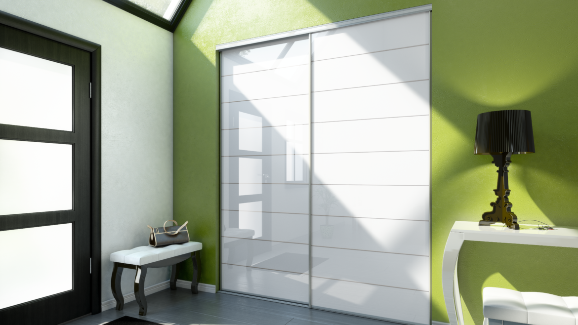 Placard entrée blanc
